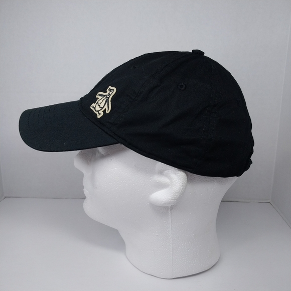 Original Penguin Embroidered Black Adjustable Baseball Cap - One Size Fits All - - Picture 3 of 12